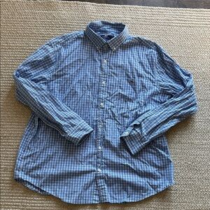 Vineyard Vines Blue Plaid Men's Shirt